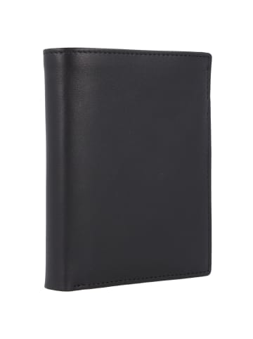 Esquire Frankfurt Geldbörse RFID Schutz Leder 9.5 cm schwarz