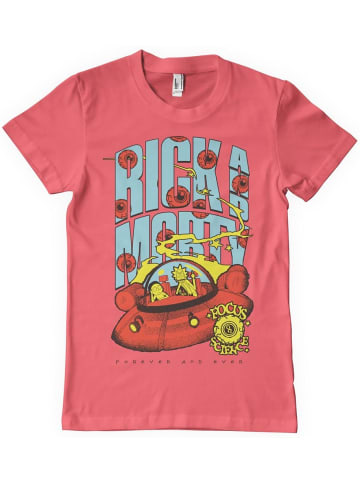 Rick and Morty T-Shirt "Focus On Science T-Shirt" in Rot