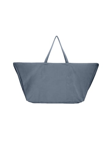 The Organic Company Schultertasche Big Long 90x45x25cm in Grau/ Blau