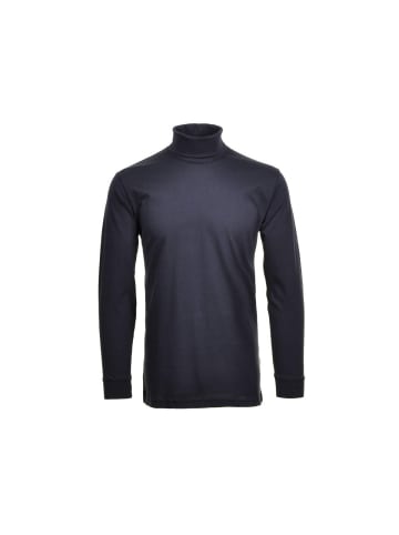 Ragman Rollkragenpullover für Herren in marineblau