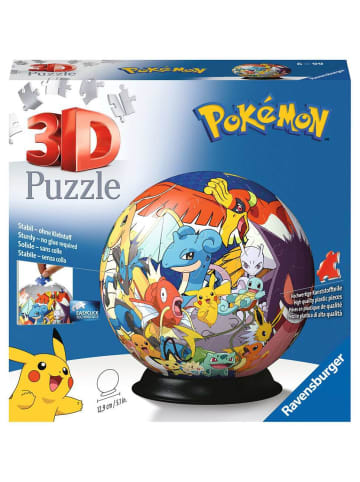 Ravensburger Konstruktionsspiel Puzzle 72 Teile Puzzle-Ball Pokémon 6-99 Jahre in bunt