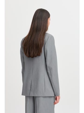ICHI IHSARLA Schmal in Grey melange