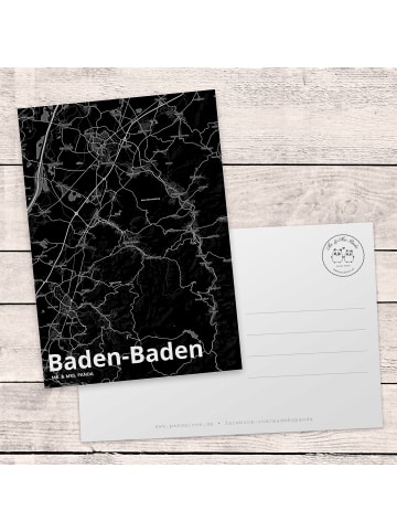 Mr. & Mrs. Panda Wanddeko Baden-Baden mit Spruch in Keine Angabe