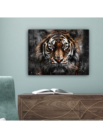 MuchoWow Leinwand bilder Tiger (BxH)