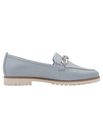 Tamaris Slipper in LIGHT BLUE LEA