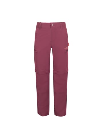 Trollkids Zipp-Off Trekkinghose Kjerag in deep ruby
