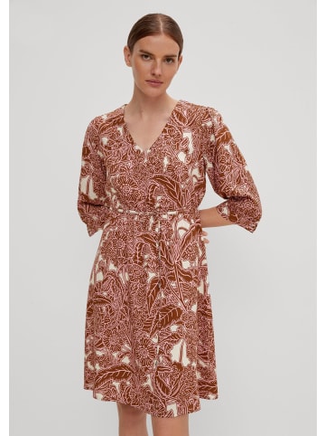 comma Kleid in 08C4_terrakotta