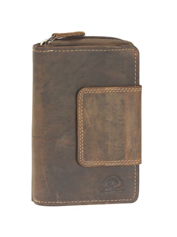 Greenburry Vintage Geldbörse XI Leder 10 cm brown