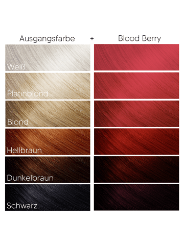 Headshot vegane Haarfarbe Blood Berry 150 ml semipermanente Haartönung lebendig kreativ