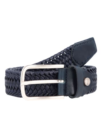 Vanzetti Gürtel Leder navy