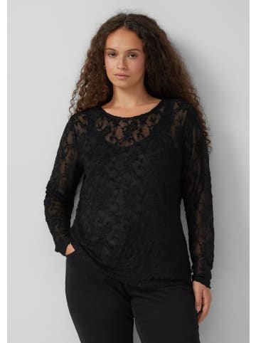 QS T-Shirt in 9999_schwarz