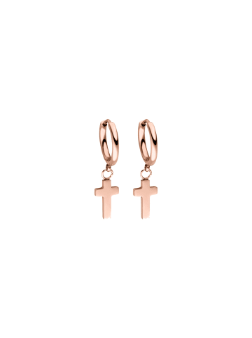 PURELEI Creolen Cross Creole in Rosegold