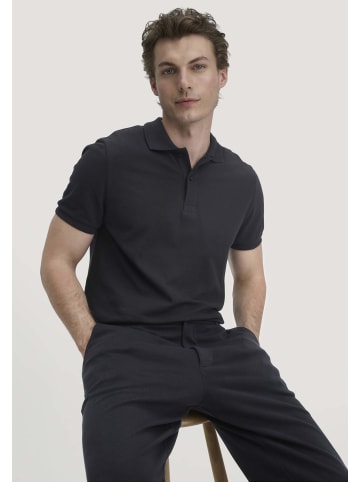Hessnatur Polo in schwarz