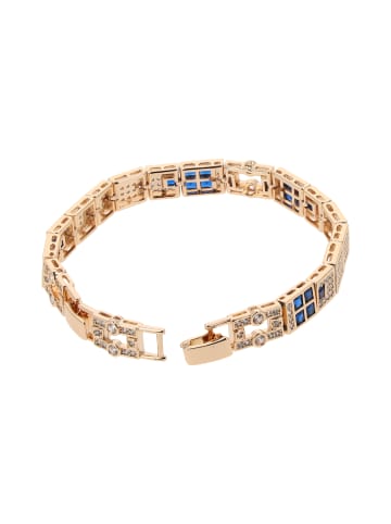 gaya Women Bracelet in Rose Gold Navy
