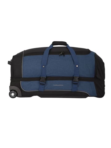 Worldpack 2 Rollen Reisetasche 77 cm in marineblau