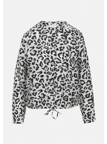 comma Bluse in 90A8_hellgrau