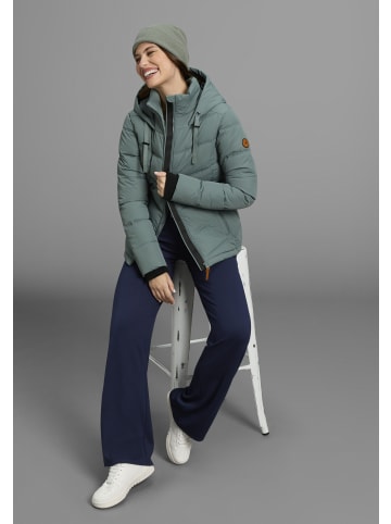 Kangaroos Winterjacke in grün-grau