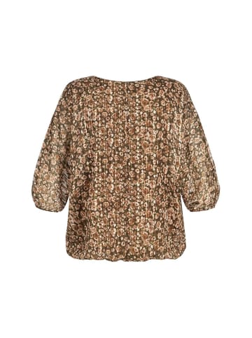 Cloud5ive Cloud5ive Cloud5ive Lurex Shirt Print in camel/green