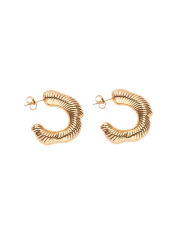 faina Women Hoop Earrings in Rose Gold