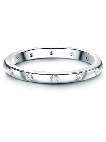 Trilani Ring Sterling Silber Zirkonia in silber