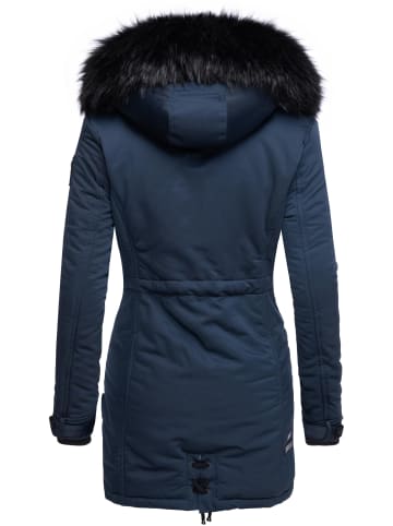 Navahoo Wintermantel Luluna Prc in Blau