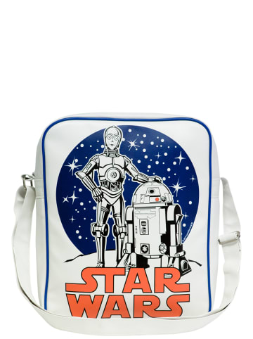 Logoshirt Tasche Krieg der Sterne - C-3PO R2-D2 in weiss