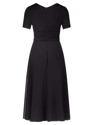 Vera Mont Cocktailkleid im Glitzer-Look in Patch Black/Black