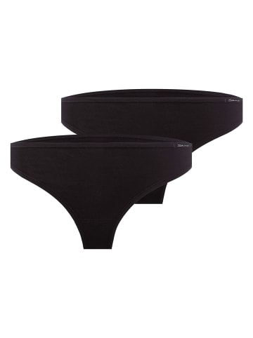 Skiny String Cotton Advantage in Black