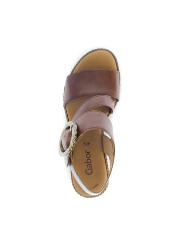 Gabor Keilsandaletten in Braun