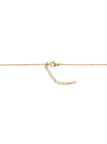 Adeliás Damen Halskette mit Anhänger – aus Edelstahl in gold