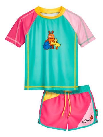 Playshoes UV-Schutz Bade-Set DIE MAUS Freunde in pink