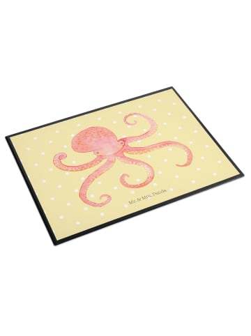 Mr. & Mrs. Panda schreibauflage Tintenfisch ohne Spruch in Gelb Pastell