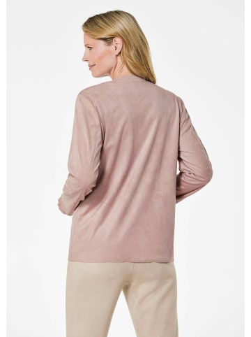 GOLDNER Kurzgröße:  Jacke Jacke in altrosé