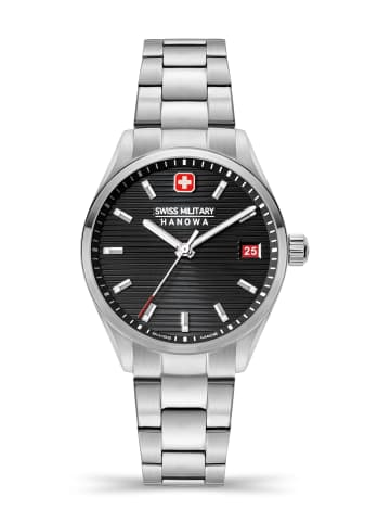 Swiss Military Hanowa Armbanduhr ROADRUNNER LADY in Schwarz