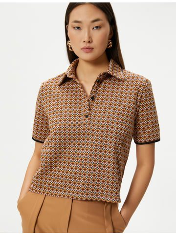 KOTON T-shirt in Braun Gemustert