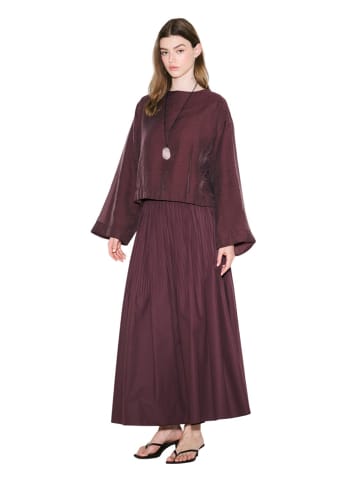MANUKA Blouse in Bordeaux