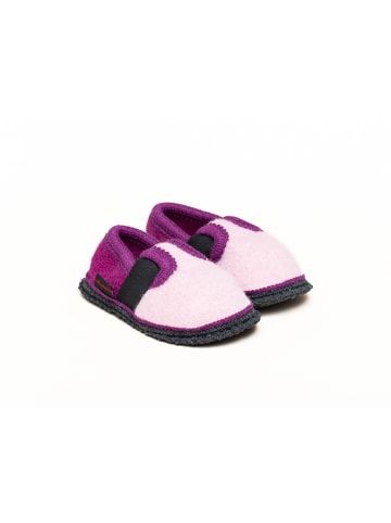 kitz-pichler Hausschuh Bobby UNI in rosa/deep purple    