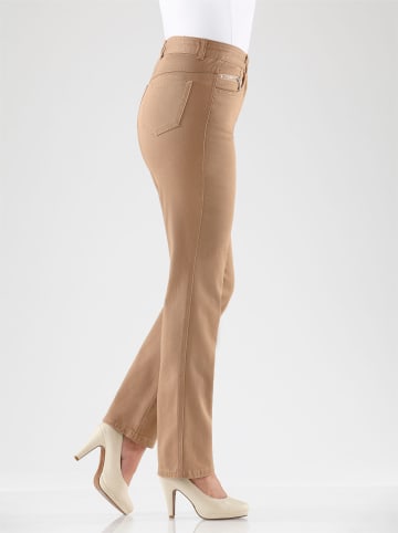 WITT WEIDEN 5-Pocket-Jeans in camel