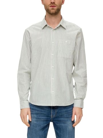 S.OLIVER RED LABEL Langarmhemd in Weiß