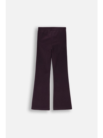 Coccodrillo Sweat-Leggings mit langen Hosenbein in violett