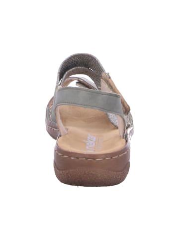 rieker Keilsandaletten in schilf/olive