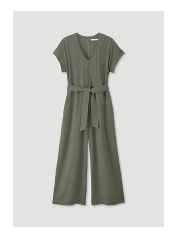 Hessnatur Jersey-Overall in oliv