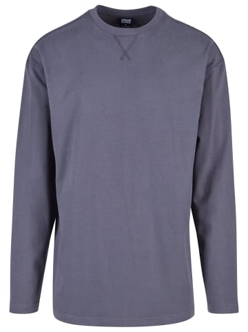 Urban Classics Urban Classics Herren Oversized Open Edge Longsleeve in darkshadow