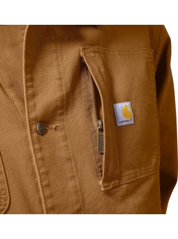CARHARTT  Jacke "Duck Loose Fit 106675" in Braun