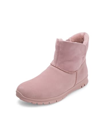 VITAFORM Veloursleder Stiefeletten in winterrosa