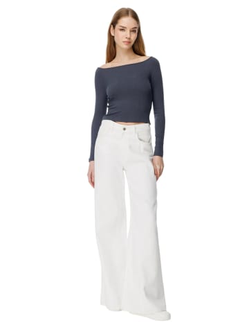 Alexa Dash Blouse in Anthrazit