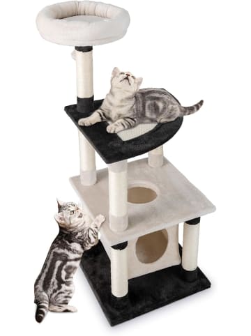 COSTWAY Kratzbaum 124 cm in Beige