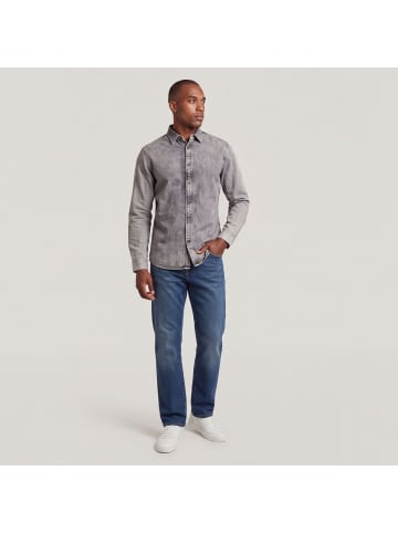 G-Star Raw Clean Slim Hemd sun faded graphite grey