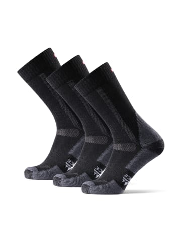 DANISH ENDURANCE Socken Classic Hiking Crew in Black/Grey