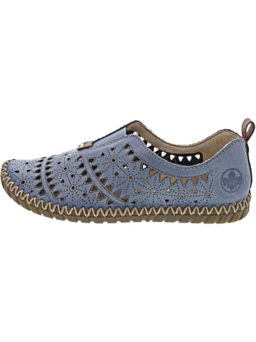rieker Slipper Blau
